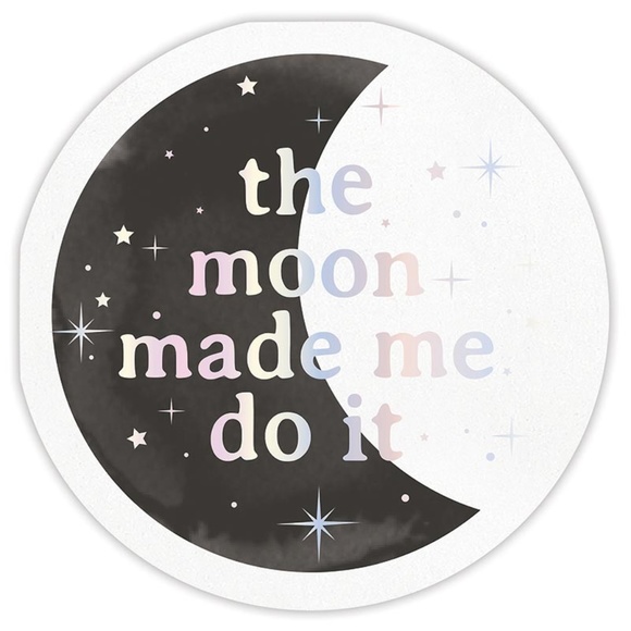 The Moon Made Me Do It Napkins - Picture 1 of 2